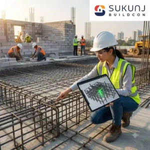 Civil engineer overseeing technical structural execution for Building home in Indore utilizing BIM and ABPAS 2.0 approvals.